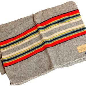 Pendleton Yakima Camp TWIN Wool Blanket 66x84" Mineral Umber Brown NEW